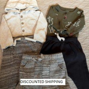 EUC Old Navy 5 Piece Bundle - Size 6-12 M -DISCOUNTED SHIPPING